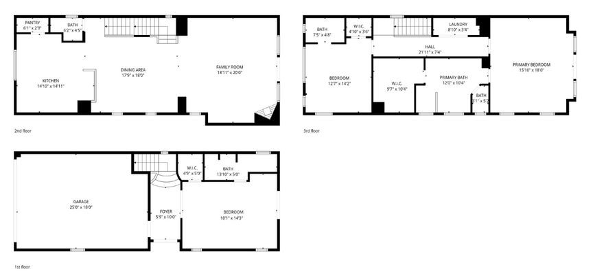 5203 Lillian Street Houston, TX 77007 - Photo 30 of 36 Measurements are approximate, actual may vary.