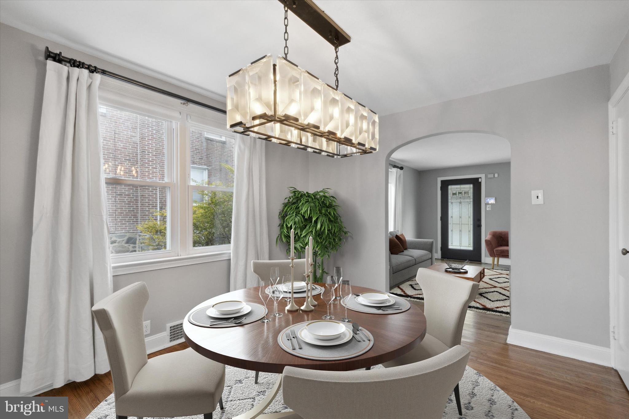 174 Marshall Road Lansdowne, PA 19050 - Photo 4 of 19 staged dining room