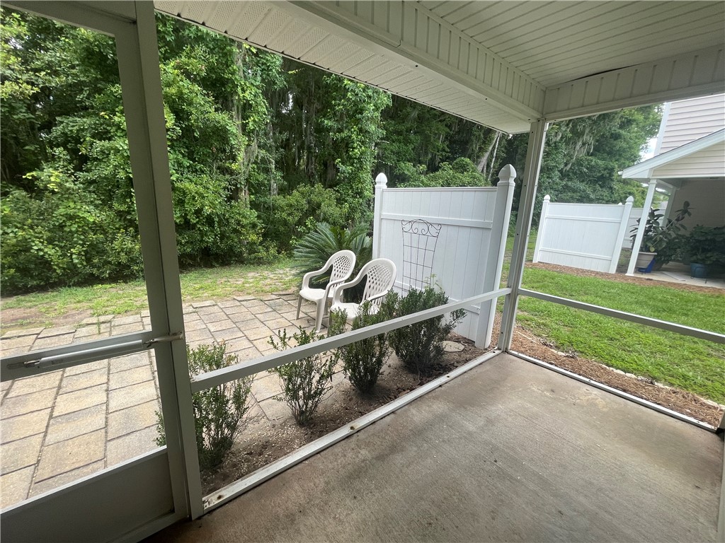 261 Promise Lane Brunswick, GA 31525 - Photo 8 of 8 View with Screened Porch