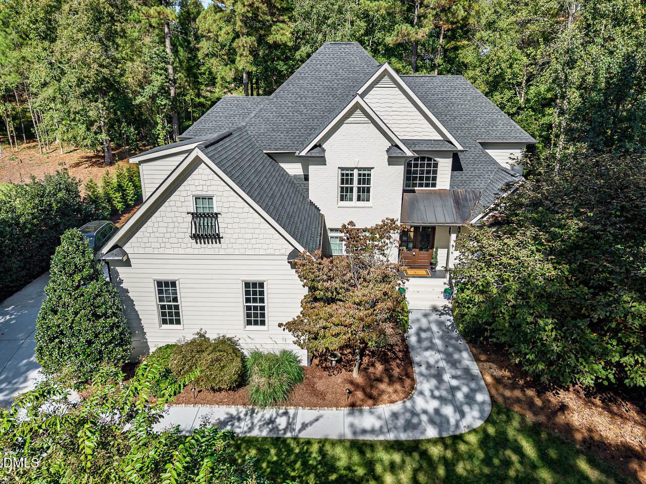 316 Chapel Ridge Drive Pittsboro, NC 27312 - Photo 13 of 69 a view of a house with garden