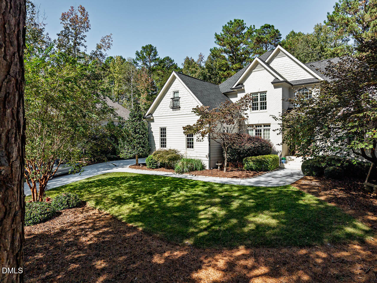 316 Chapel Ridge Drive Pittsboro, NC 27312 - Photo 6 of 69 a front view of a house with a yard and porch