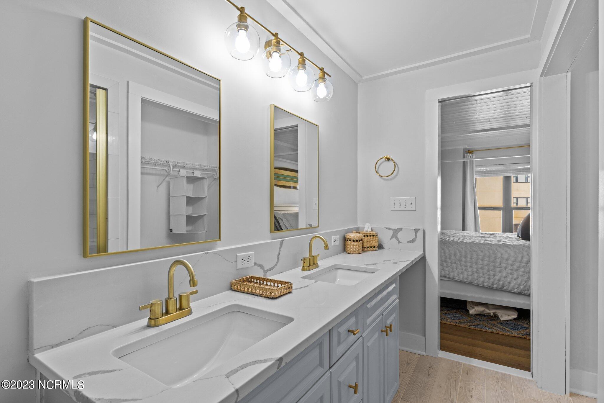 1505 Salter Path Road, Unit 224 Indian Beach, NC 28512 - Photo 32 of 63 Updated Master Bathroom