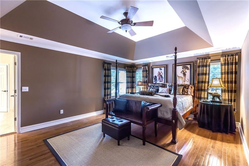 2242 Lenox Walk Northeast Atlanta, GA 30319 - Photo 39 of 80 a living room with furniture and wooden floor