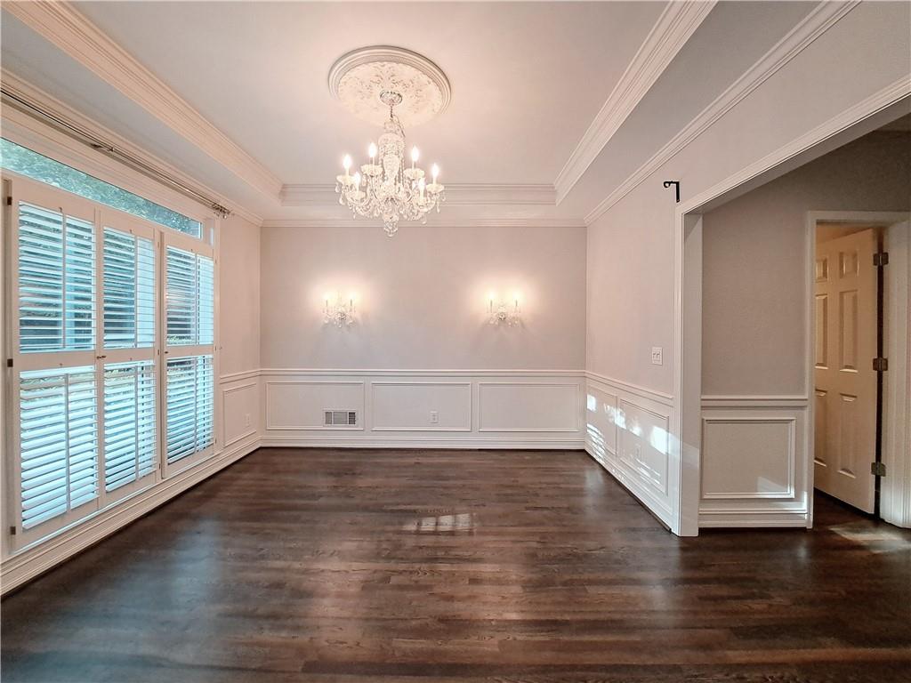 2242 Lenox Walk Northeast Atlanta, GA 30319 - Photo 7 of 80 a view of a livingroom with wooden floor