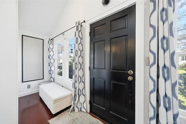 a en suite bathroom with a shower and a sink