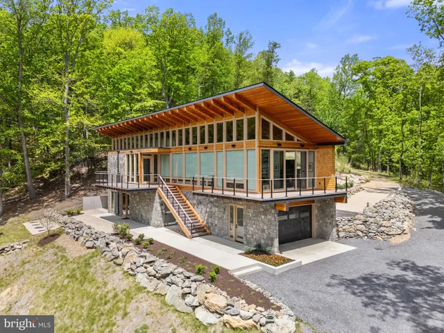 a view of a entryway door front of house