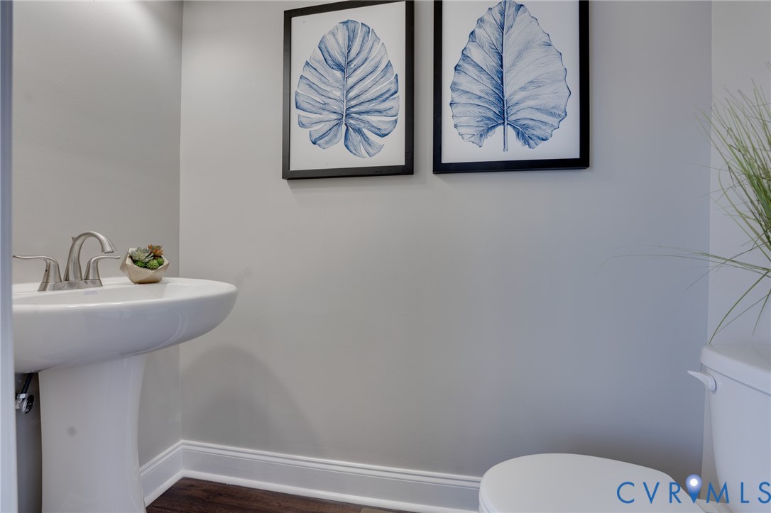 15305 Princess Lauren Lane Midlothian, VA 23112 - Photo 12 of 36 a bathroom with a sink and a toilet