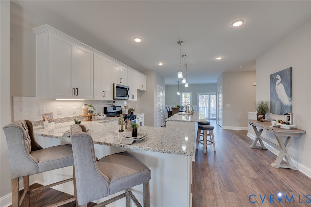 15305 Princess Lauren Lane Midlothian, VA 23112 - Photo 3 of 36 a view of a dining room with furniture