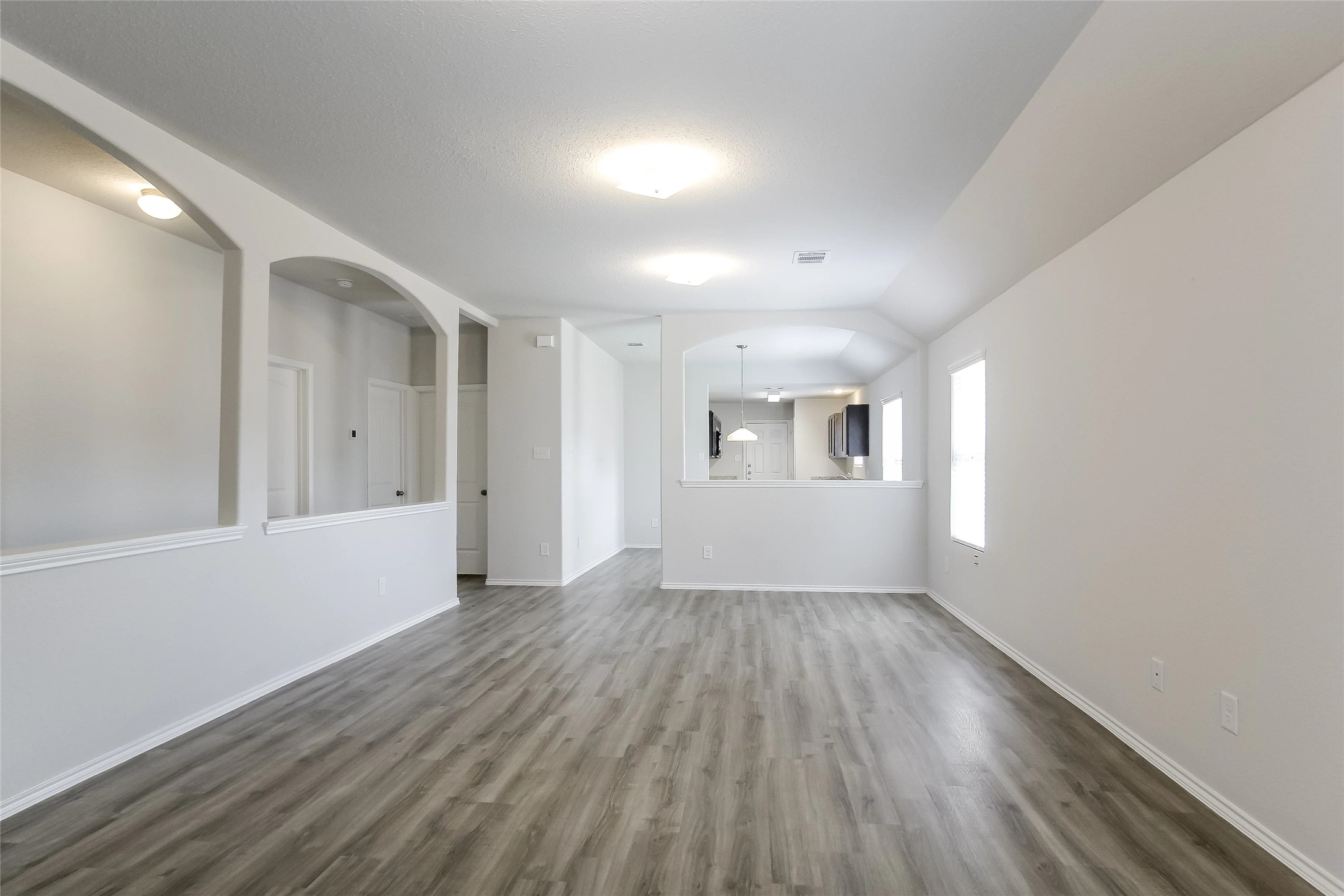 22382 Clear Castle Drive Porter, TX 77365 - Photo 5 of 14 a view of empty room with wooden floor and fan