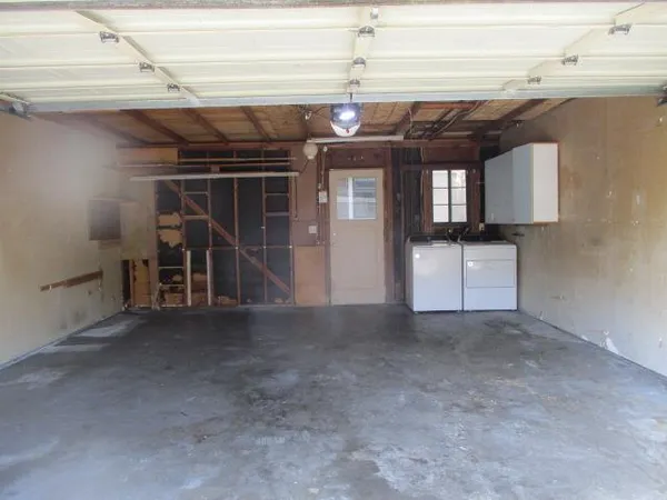 a view of storage and utility room