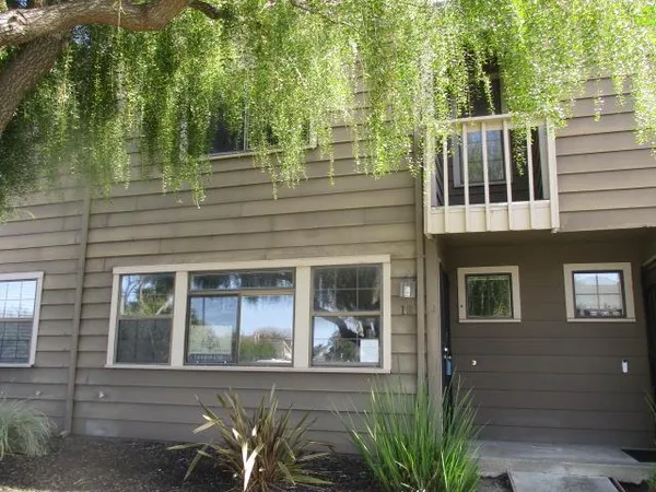 front view of a house with a window