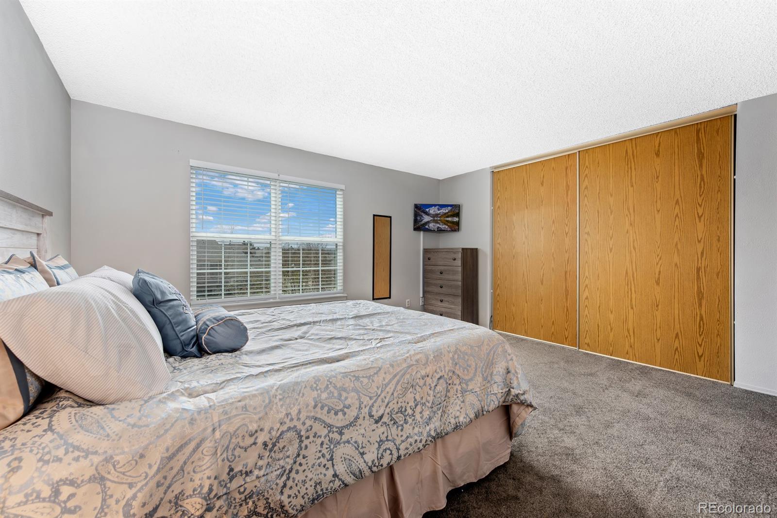 19927 Briarwood Court Parker, CO 80138 - Photo 22 of 29 a bedroom with a bed and a window