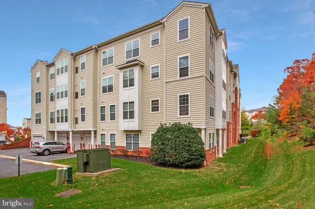 a front view of a building