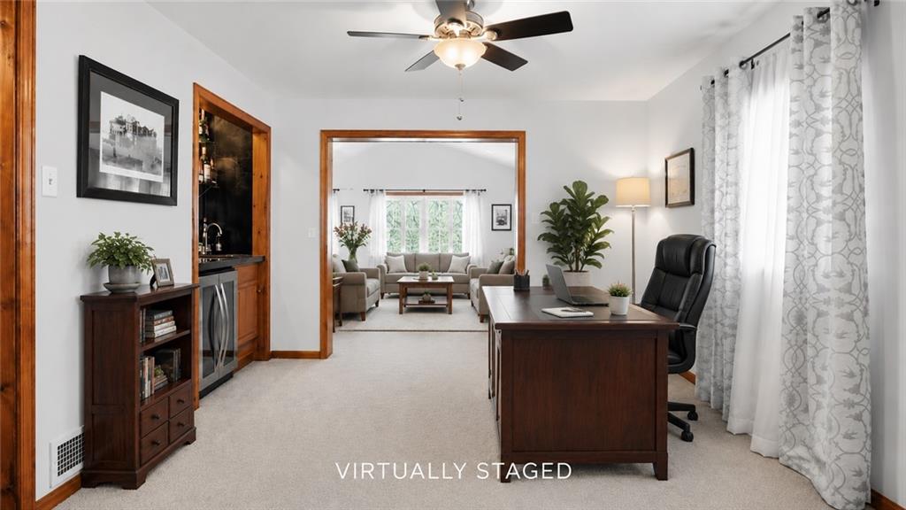 32 Herbst Road Coraopolis, PA 15108 - Photo 13 of 44 Virtual idea of potential office setup