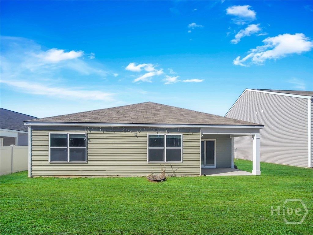 109 Barbados Circle Guyton, GA 31312 - Photo 45 of 46 REAR VIEW