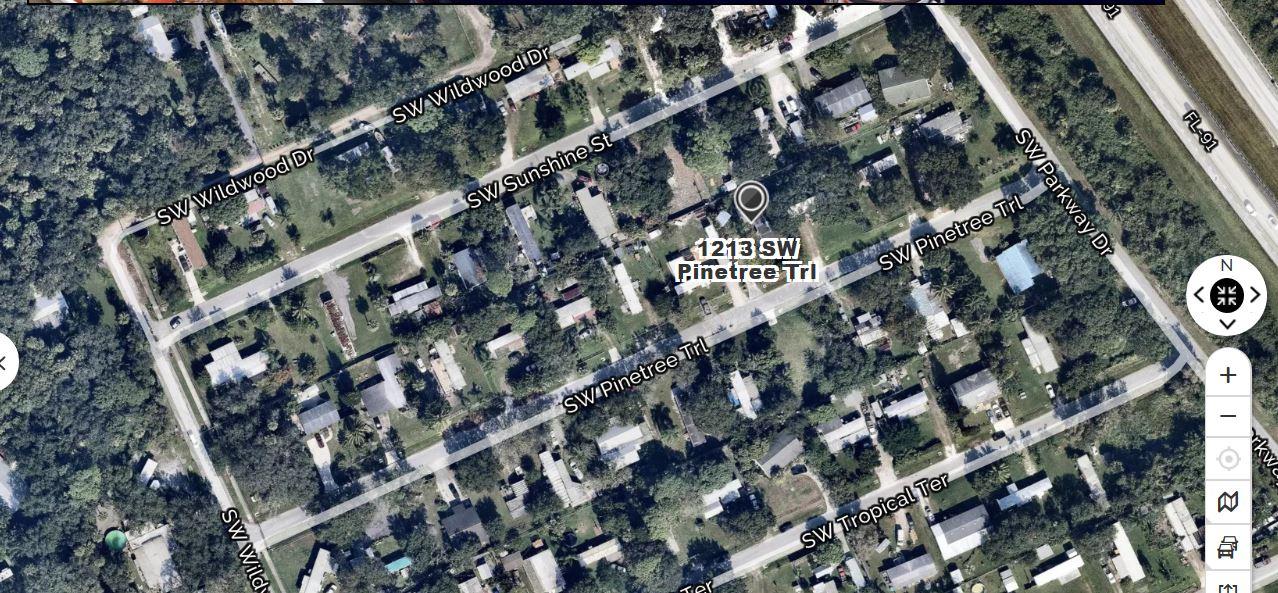 1213 Southwest Pinetree Trail Stuart, FL 34997 - Photo 11 of 11 Map view