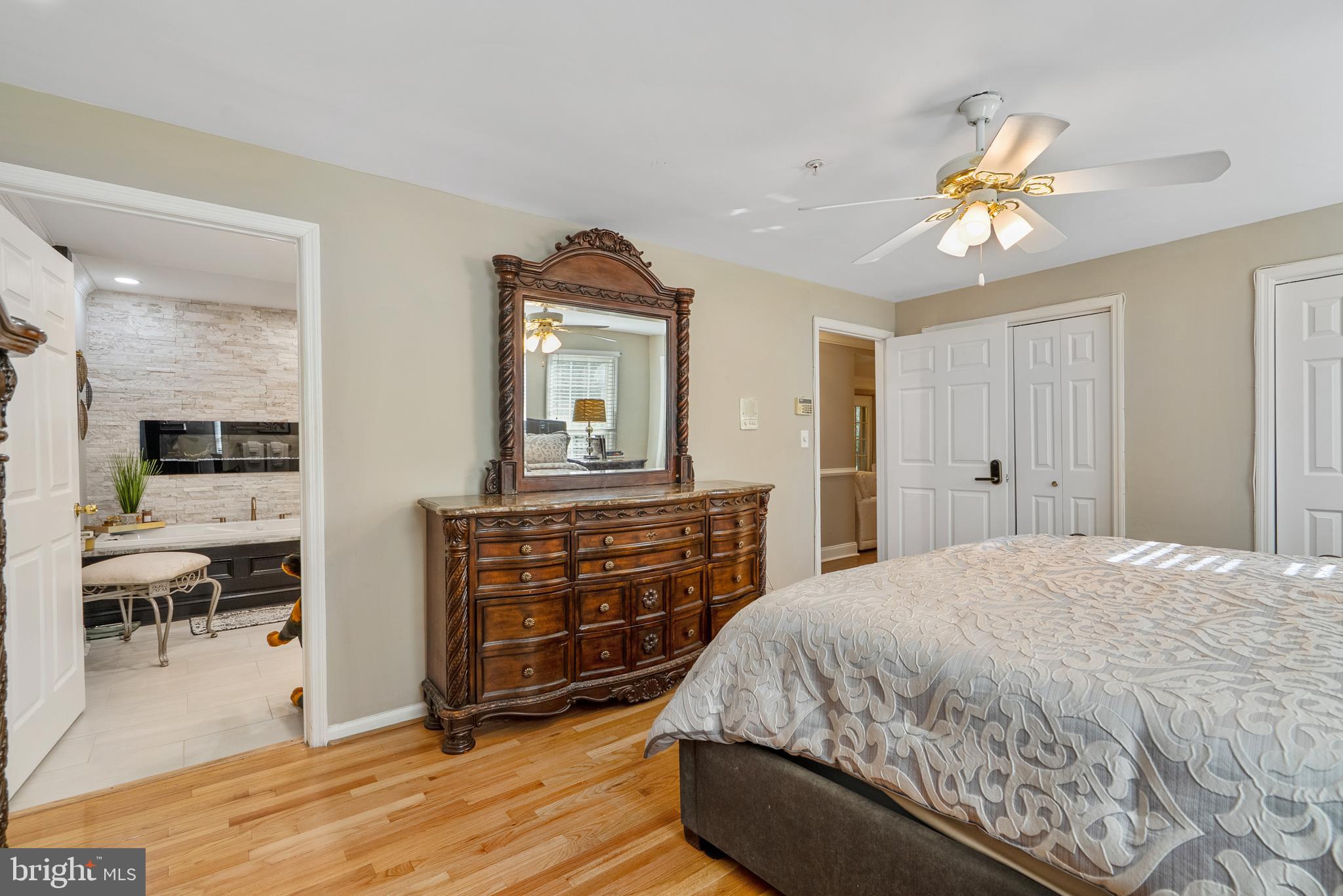 6202 State Street Cheverly, MD 20785 - Photo 27 of 34 a bedroom with a bed and a dresser