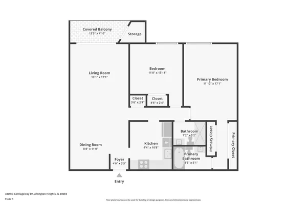 $265,000 | 3300 North Carriageway Drive, Unit 309, Arlington Heights, IL 60004