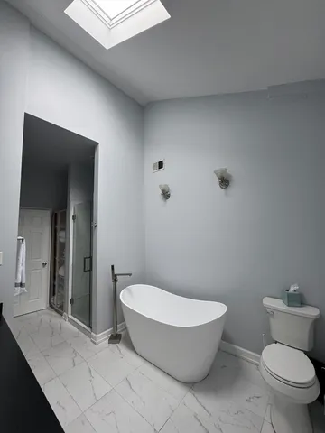 a view of hallway with stairs