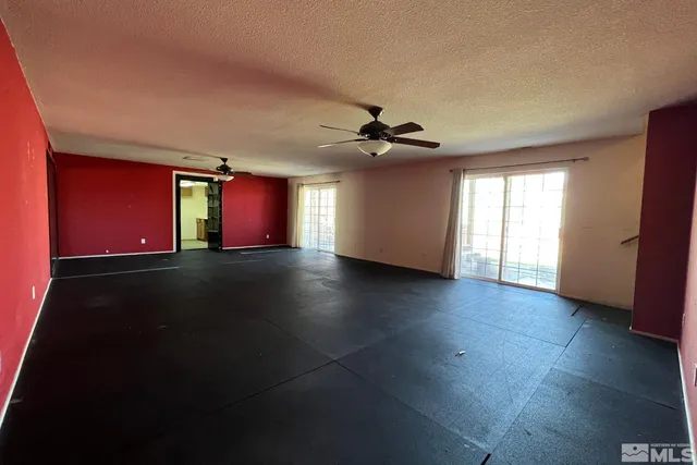 a view of lot of car garage