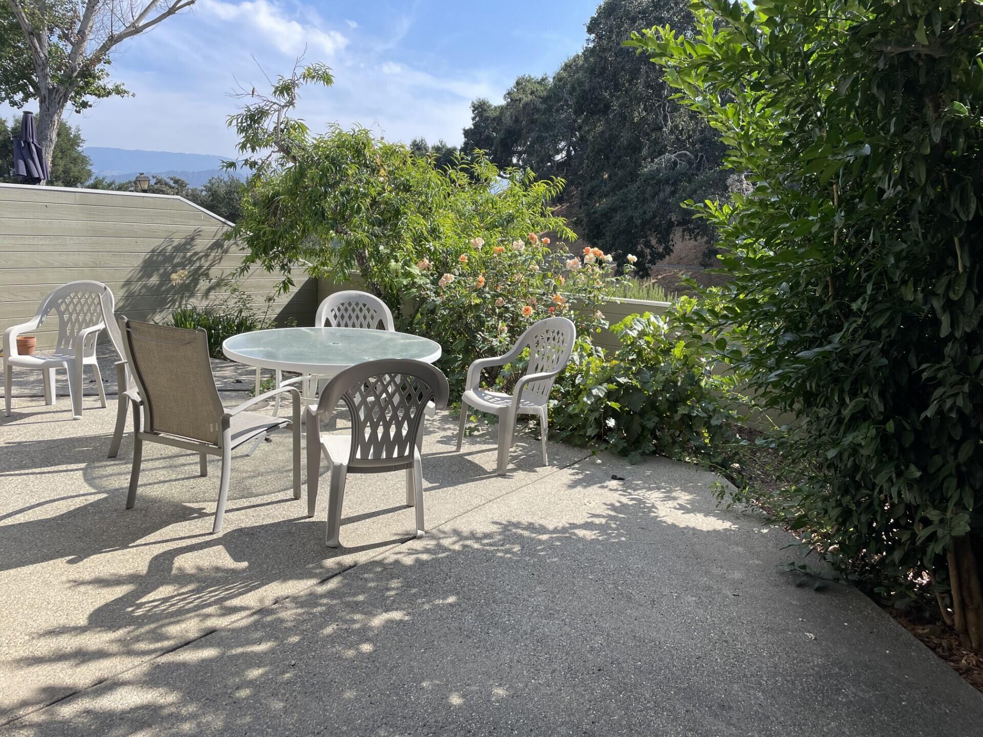 702 Hillside Drive Solvang, CA 93463 - Photo 12 of 15 a view of a chairs and table in the patio