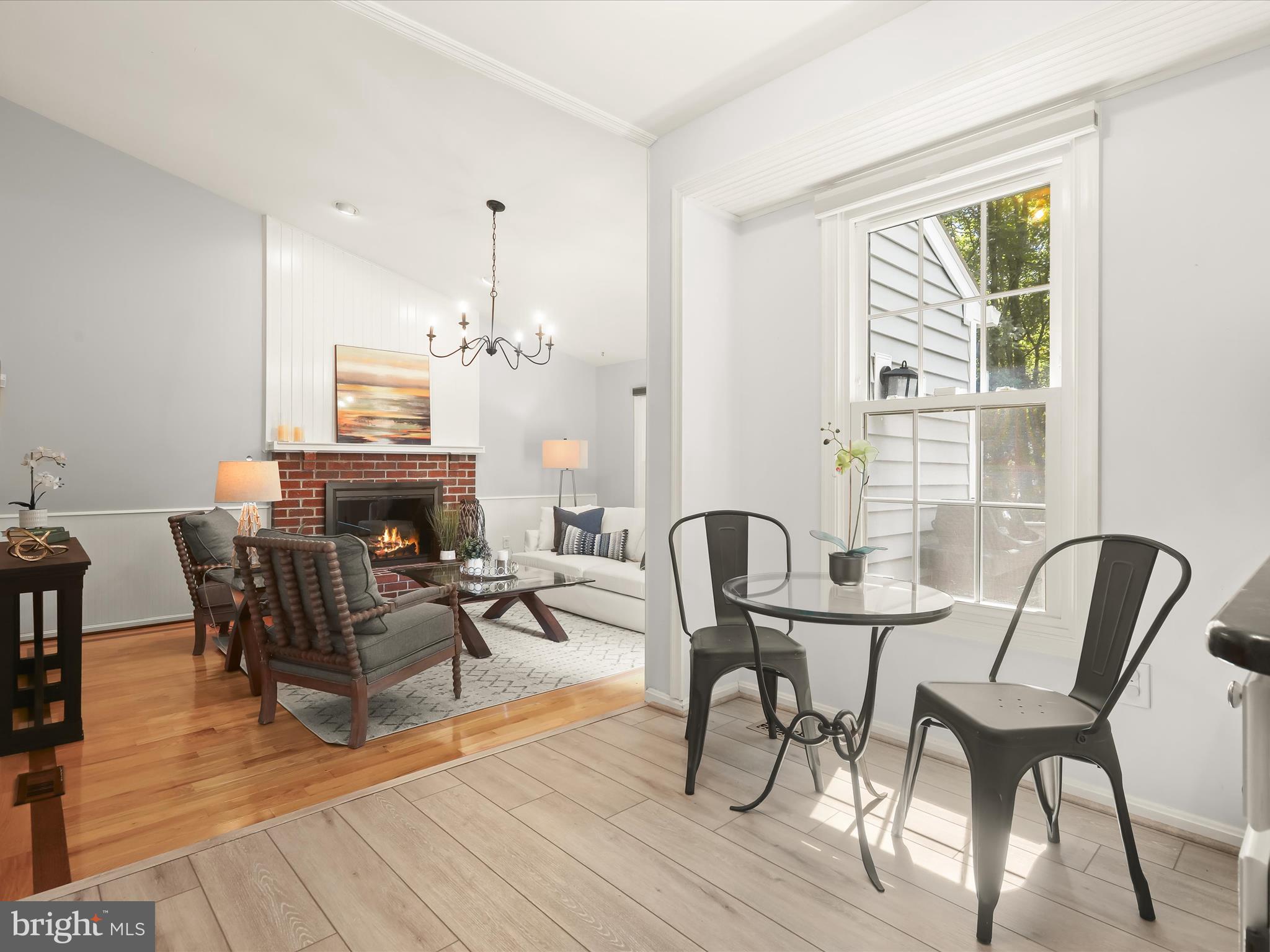 303 Riding Ridge Road Annapolis, MD 21403 - Photo 15 of 43 a view of a dining room with furniture window and outside view