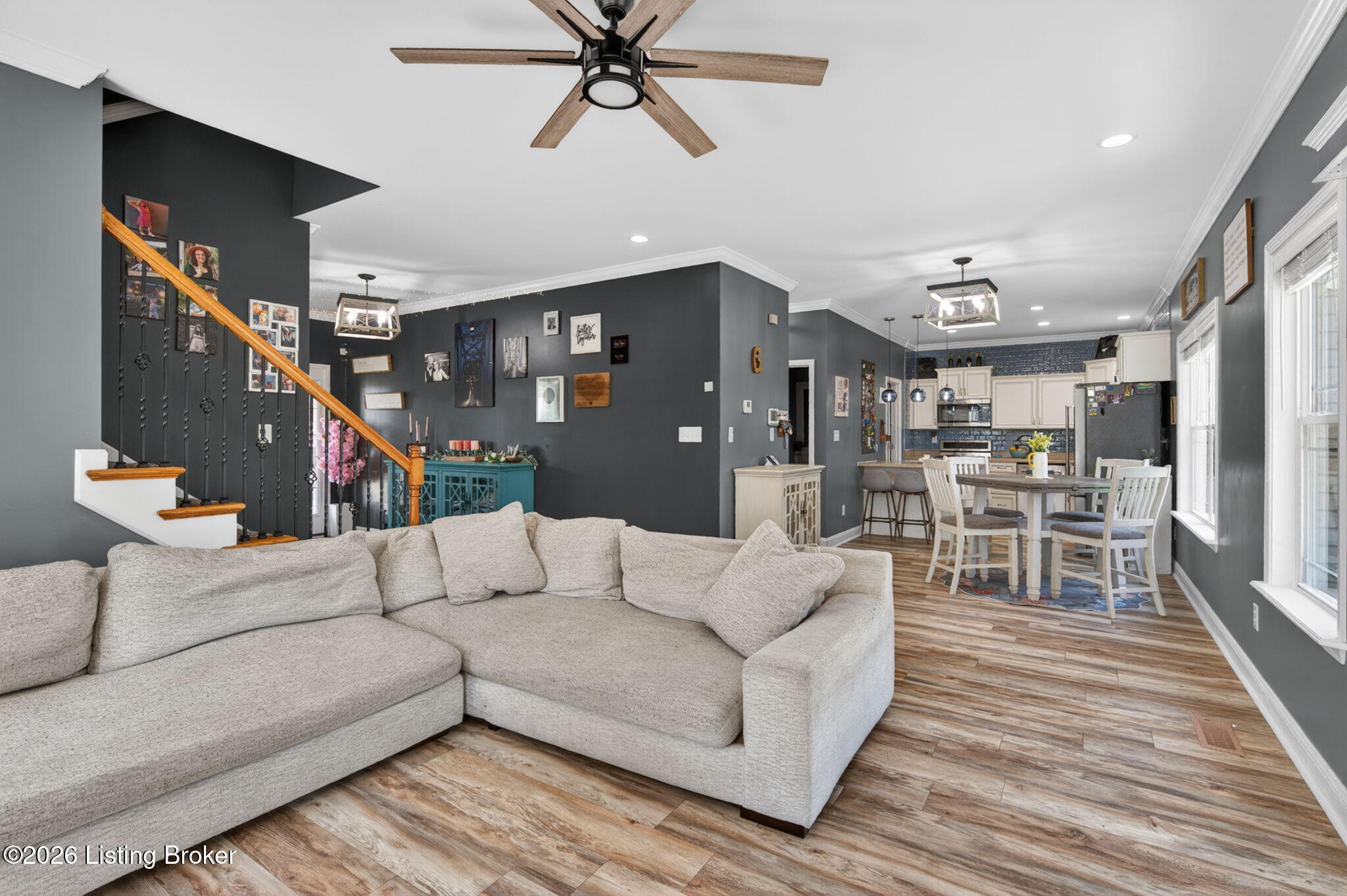 142 Highland Ridge Drive Mount Washington, KY 40047 - Photo 12 of 61 Recessed lighting and a modern ceiling fan provide both comfort and everyday functionality
