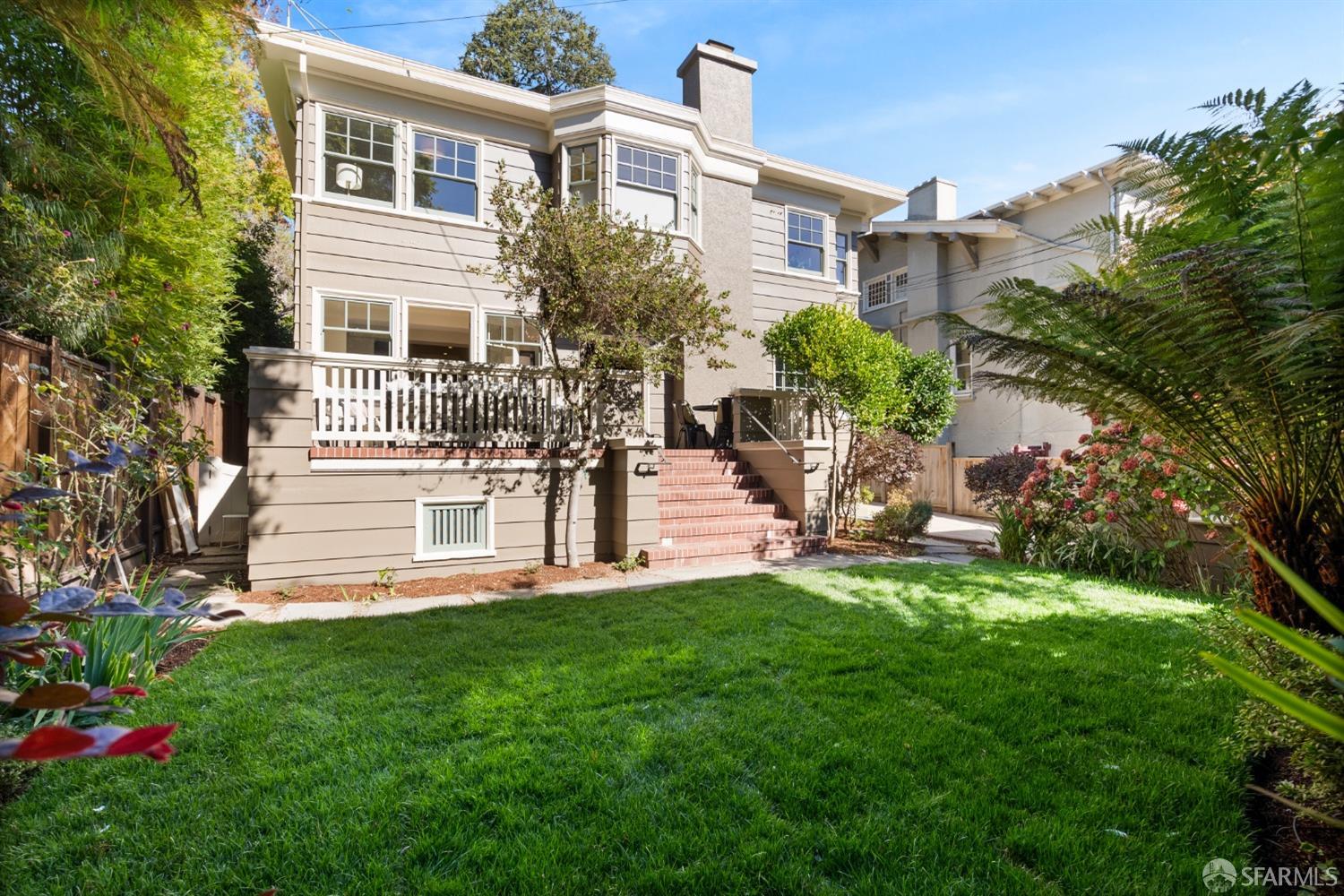 2728 Claremont Boulevard Berkeley, CA 94705 - Photo 26 of 55 a view of a house with a yard and sitting area