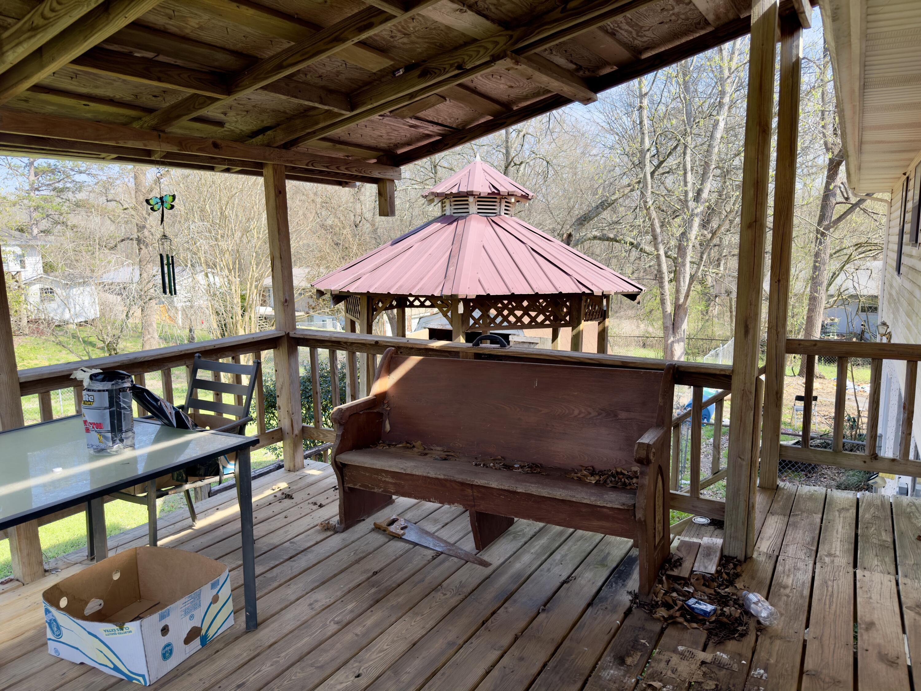 1633 Shadwick Cemetery Road Hixson, TN 37343 - Photo 32 of 39 Back Deck