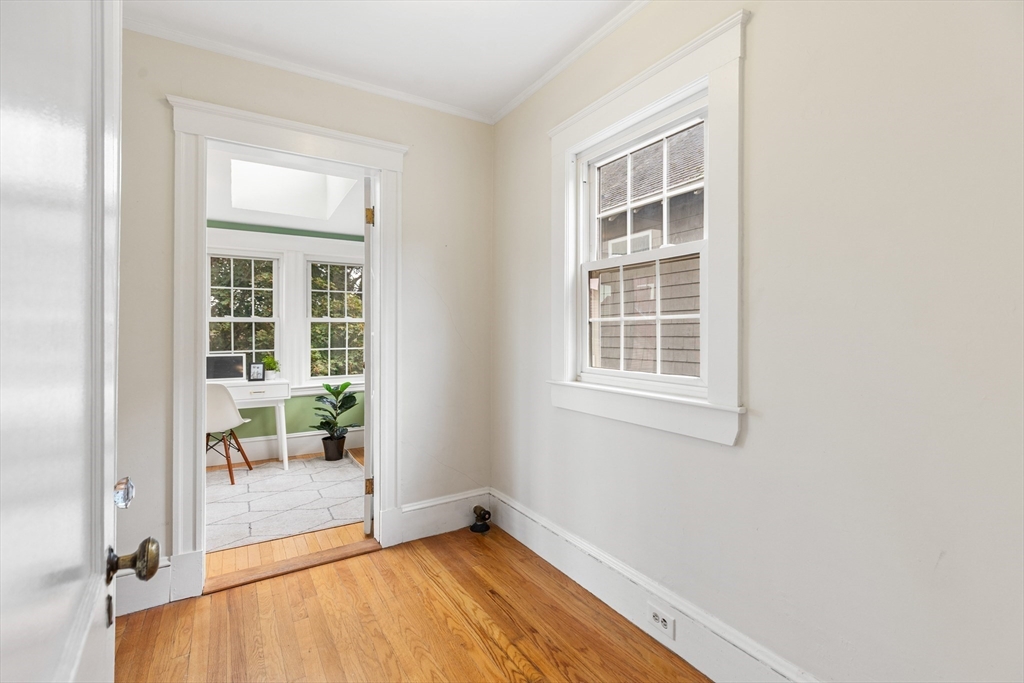 6 Appleton Place Arlington, MA 02476 - Photo 18 of 36 a view of an empty room with a window