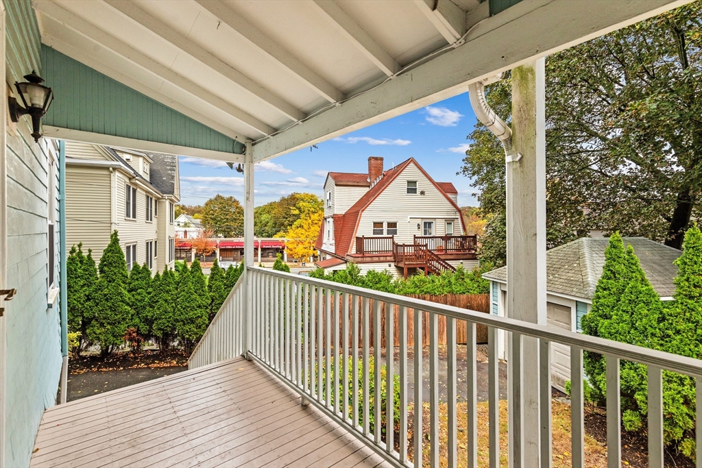 6 Appleton Place Arlington, MA 02476 - Photo 27 of 36 a view of a street from a balcony