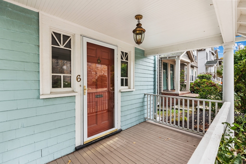 6 Appleton Place Arlington, MA 02476 - Photo 3 of 36 a view of front door and porch