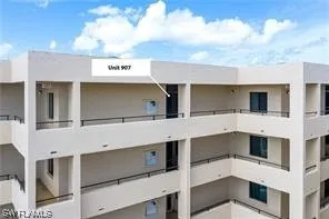 a view of a building with a lot of windows