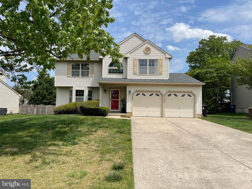 102 Springcress Drive Delran, NJ 08075 - Photo 1 of 50 a front view of a house with garden