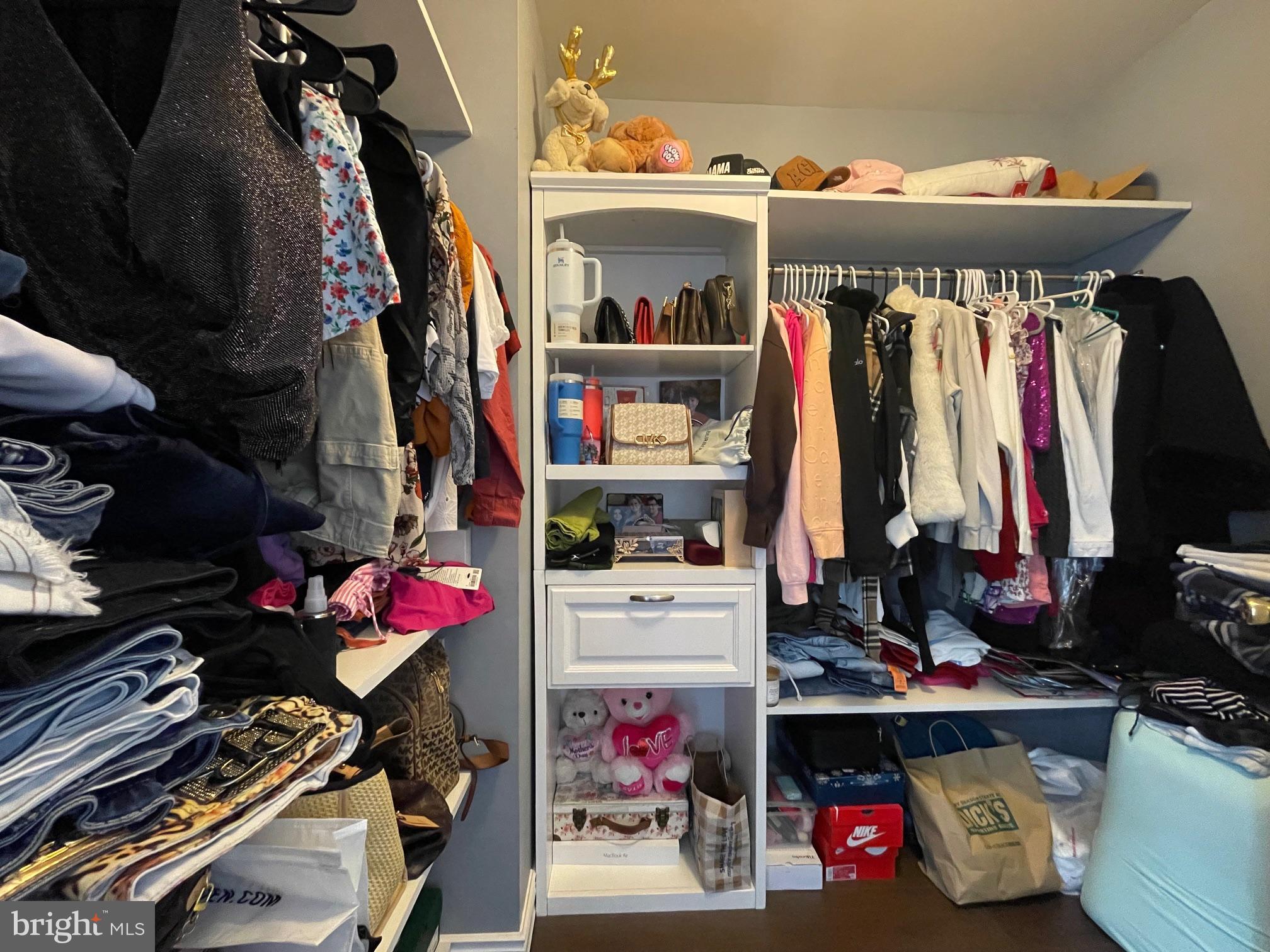 102 Springcress Drive Delran, NJ 08075 - Photo 31 of 50 a view of walk in closet with clothes and shoes