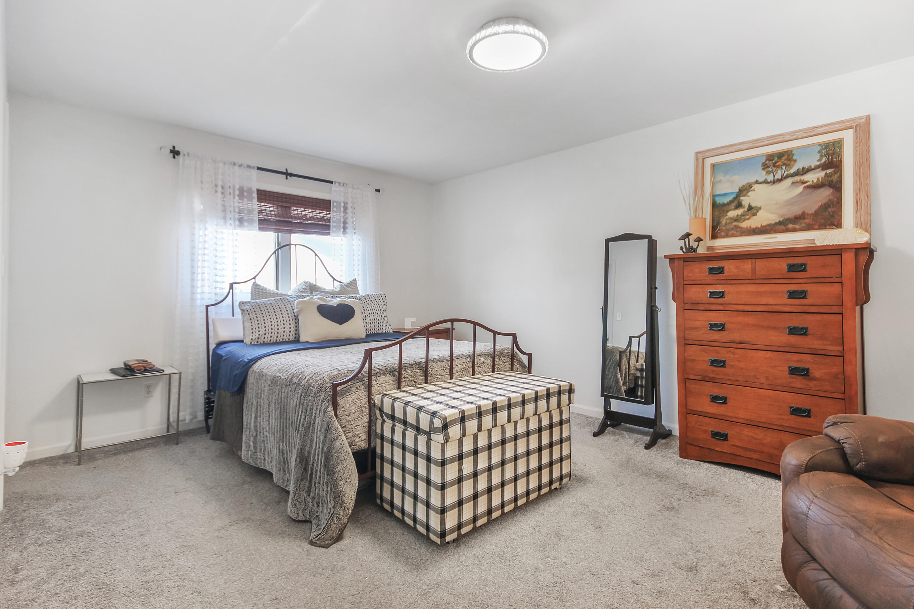 1691 Ruby Court Hobart, IN 46342 - Photo 11 of 27 a bedroom with a bed and closet