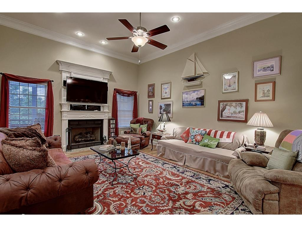 130 W Road Gray, TN 37615 - Photo 5 of 36 Great Room Fireplace