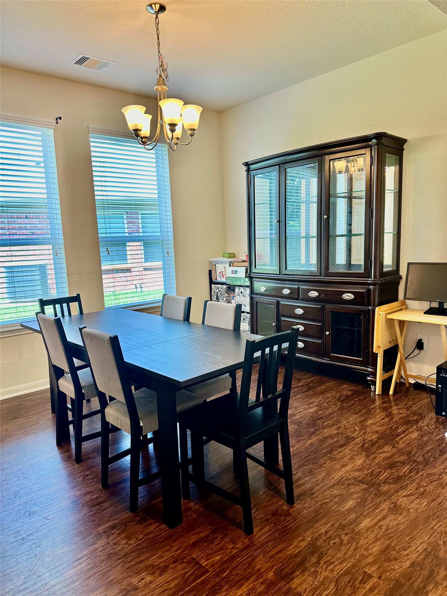 18622 Each Elm Way Houston, TX 77084 - Photo 7 of 35 a view of a dining room with furniture window and wooden floor