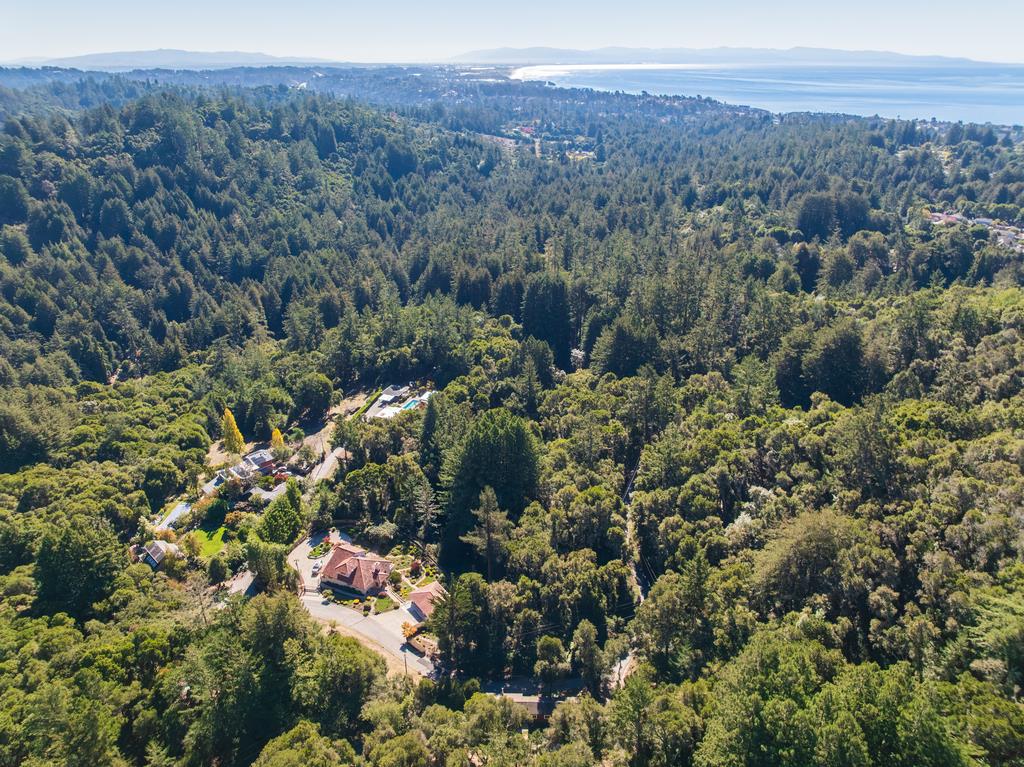 900 Mesa Grande Road Aptos, CA 95003 - Photo 11 of 30 a view of a forest with a street