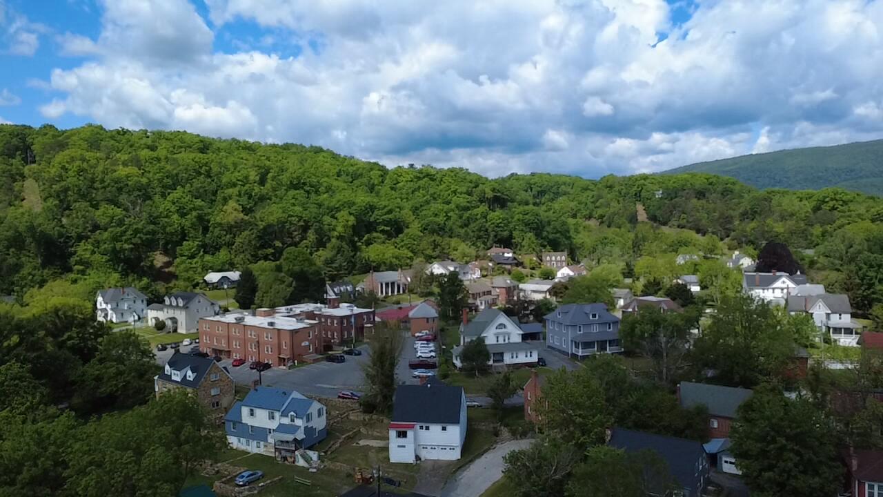 Aerial view of Rosedale
