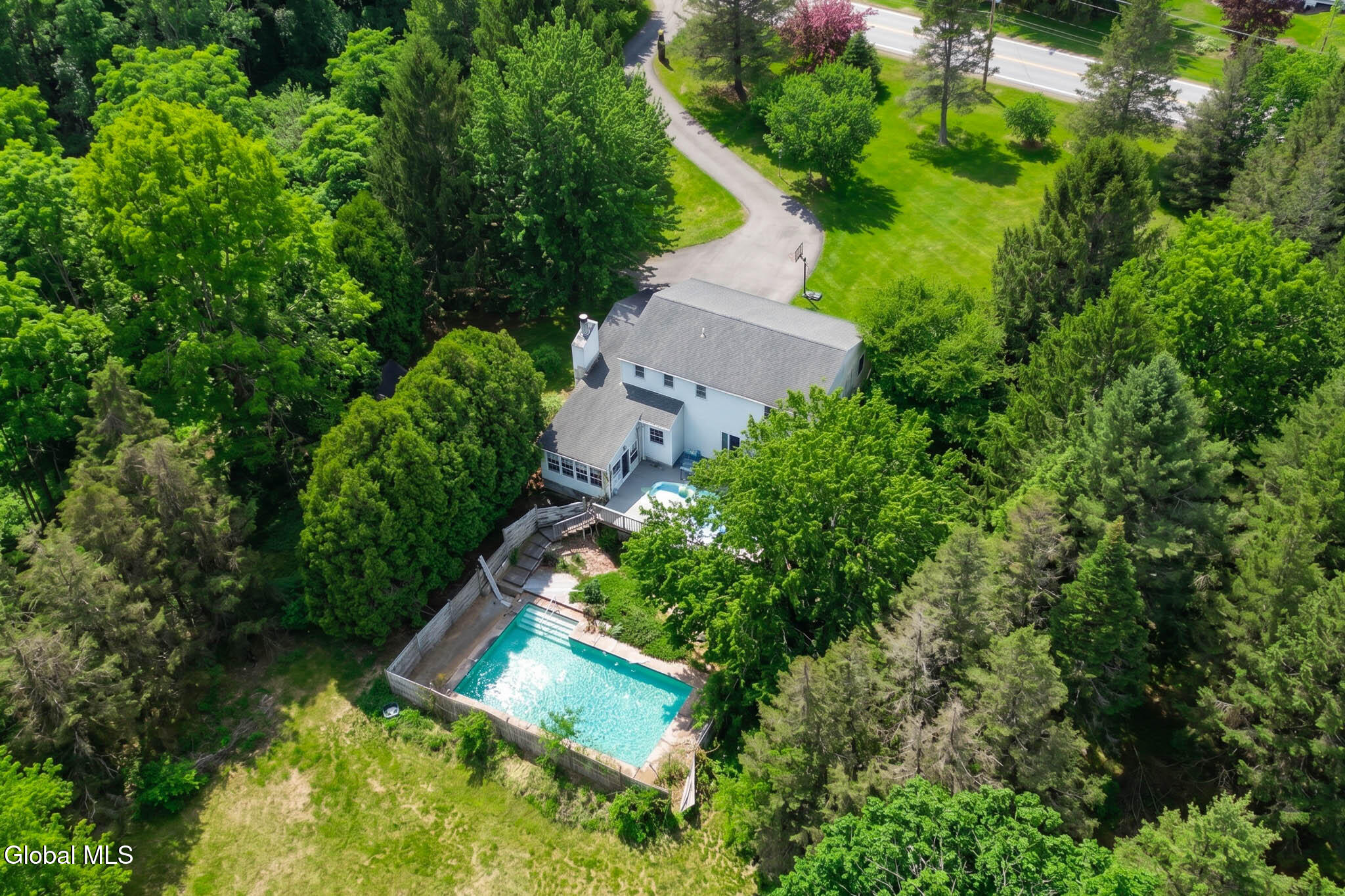 241 Van Aernem Road Malta, NY 12020 - Photo 4 of 39 Drone Back