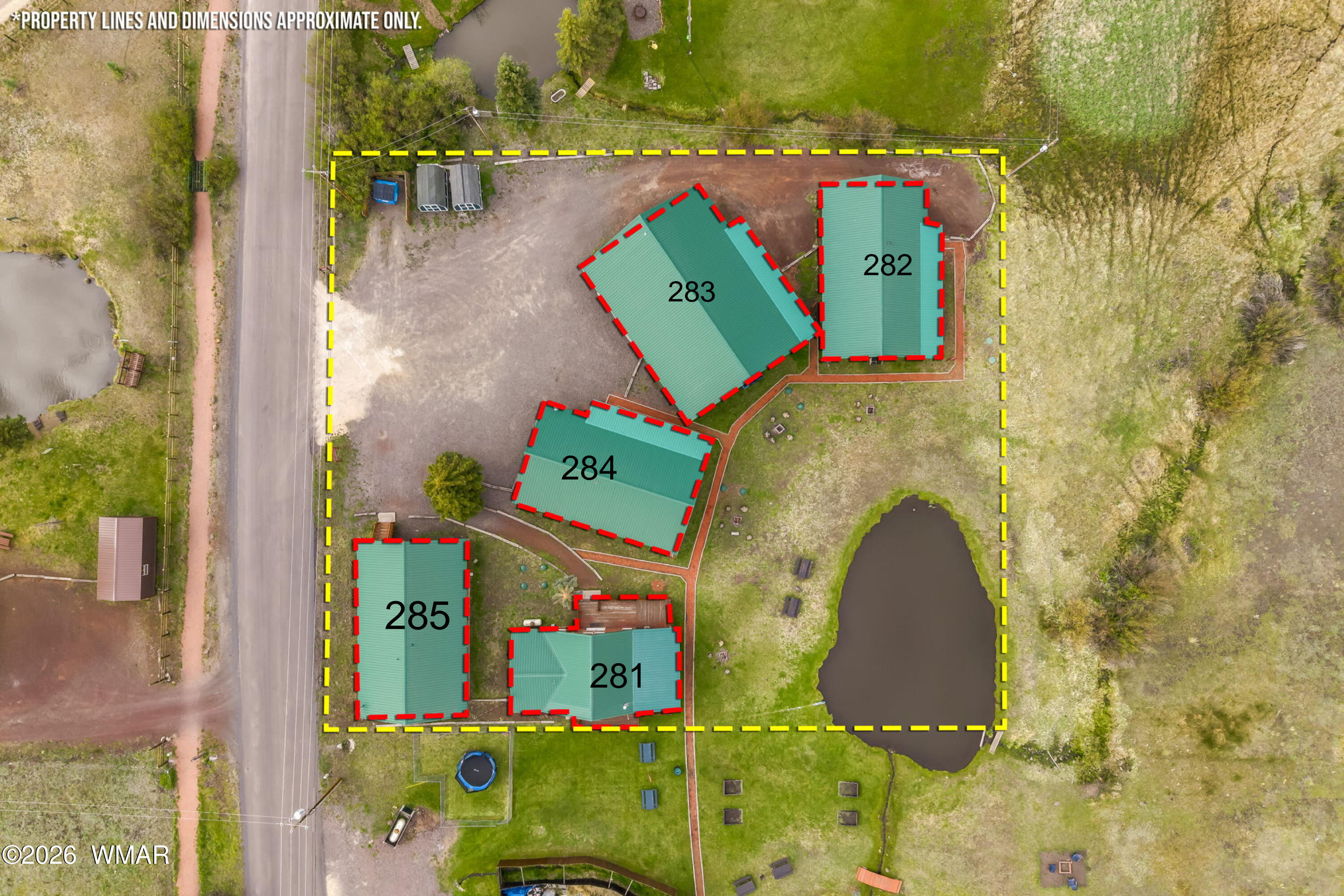282 Main Street Eagar, AZ 85925 - Photo 2 of 14 CATTLE KATE AERIAL TEXT JPG