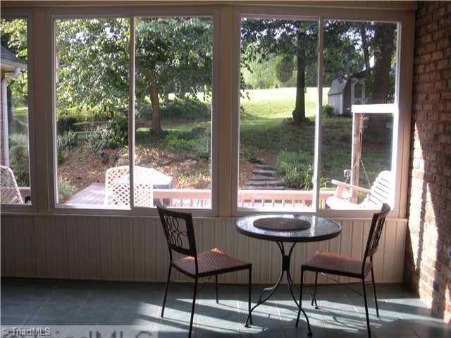 801 Shamrock Road High Point, NC 27265 - Photo 9 of 12 Patio/Deck. Enclosed Patio with tile flooring located off the great room