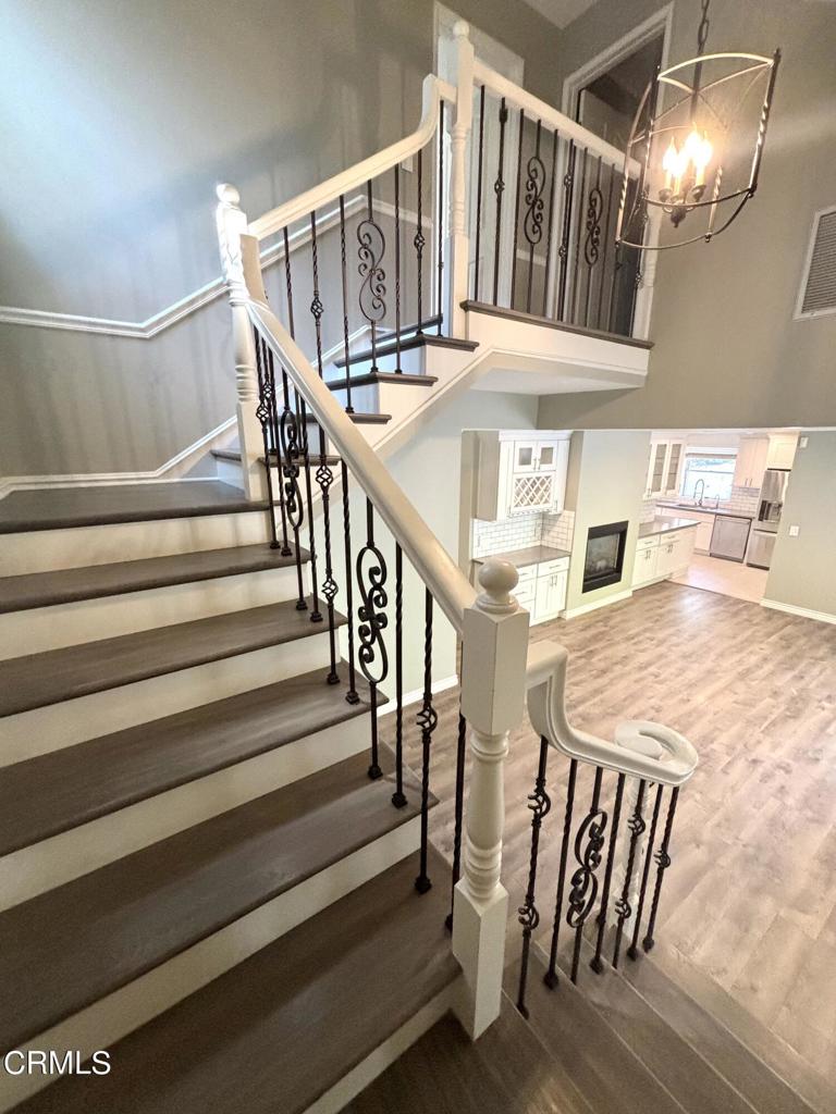 1385 Wicks Road Pasadena, CA 91103 - Photo 17 of 26 Staircase