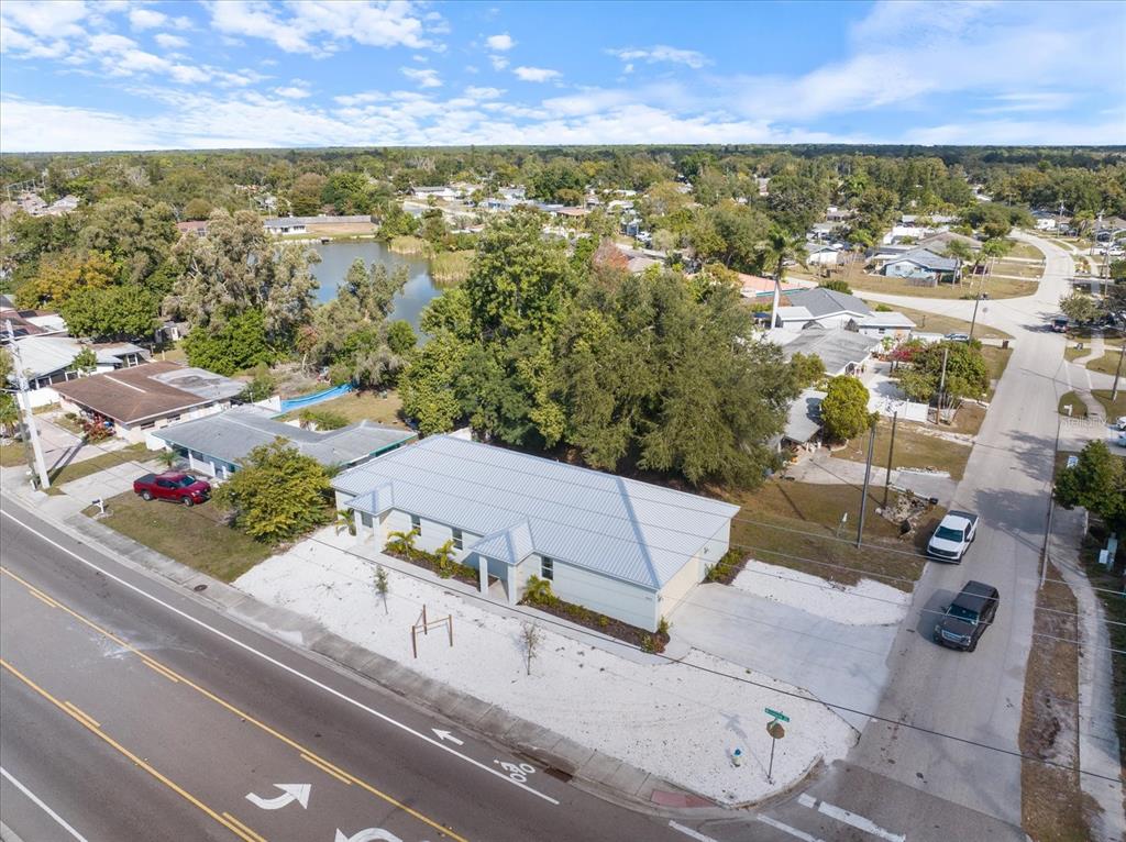 3525 McIntosh Road Sarasota, FL 34232 - Photo 4 of 40 an aerial view of residential houses with outdoor space