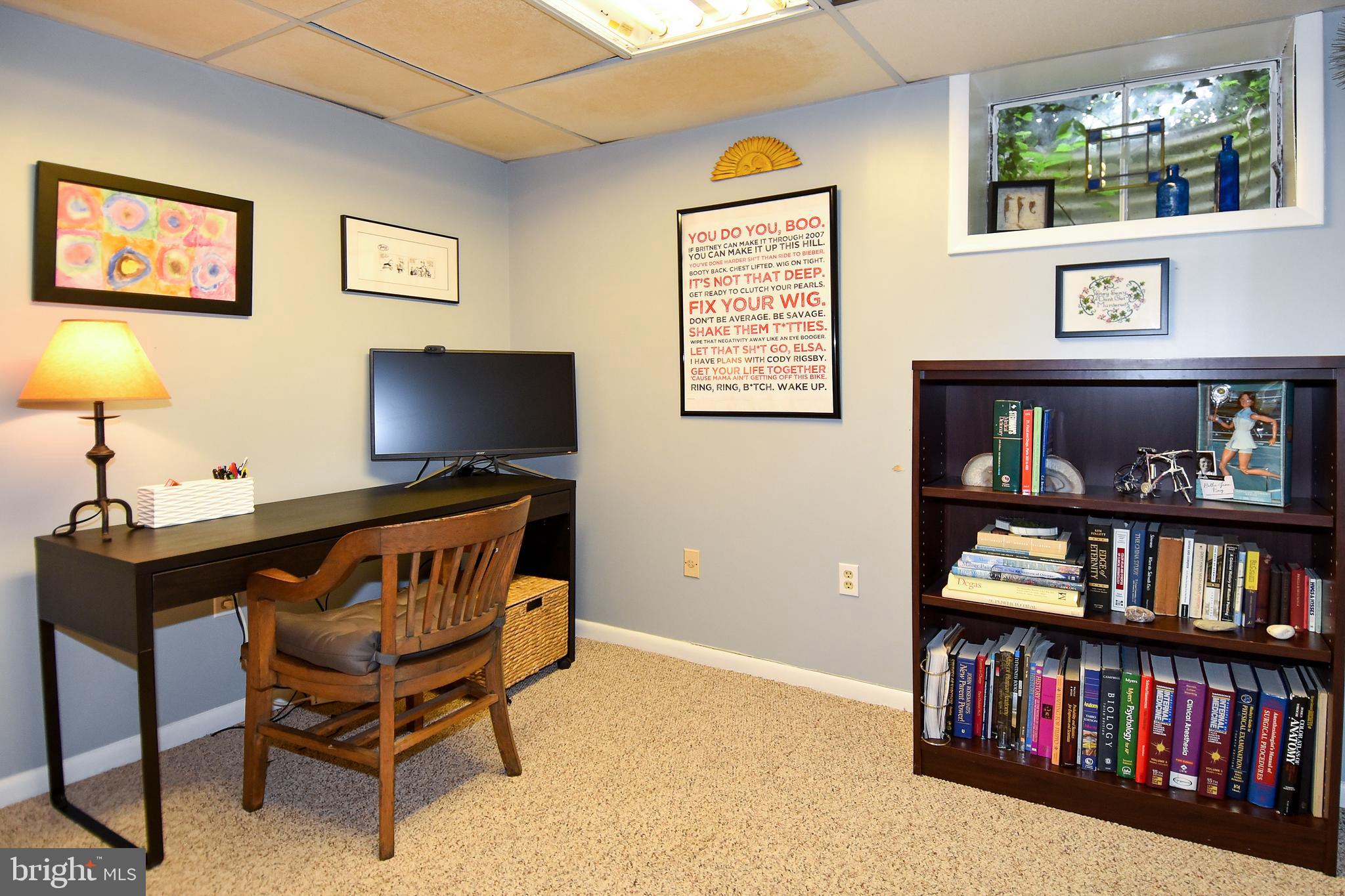 13712 Berkley Road Silver Spring, MD 20904 - Photo 33 of 48 Basement Den / Office