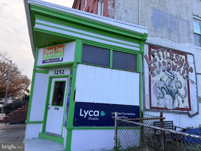 a sign on the side of a building