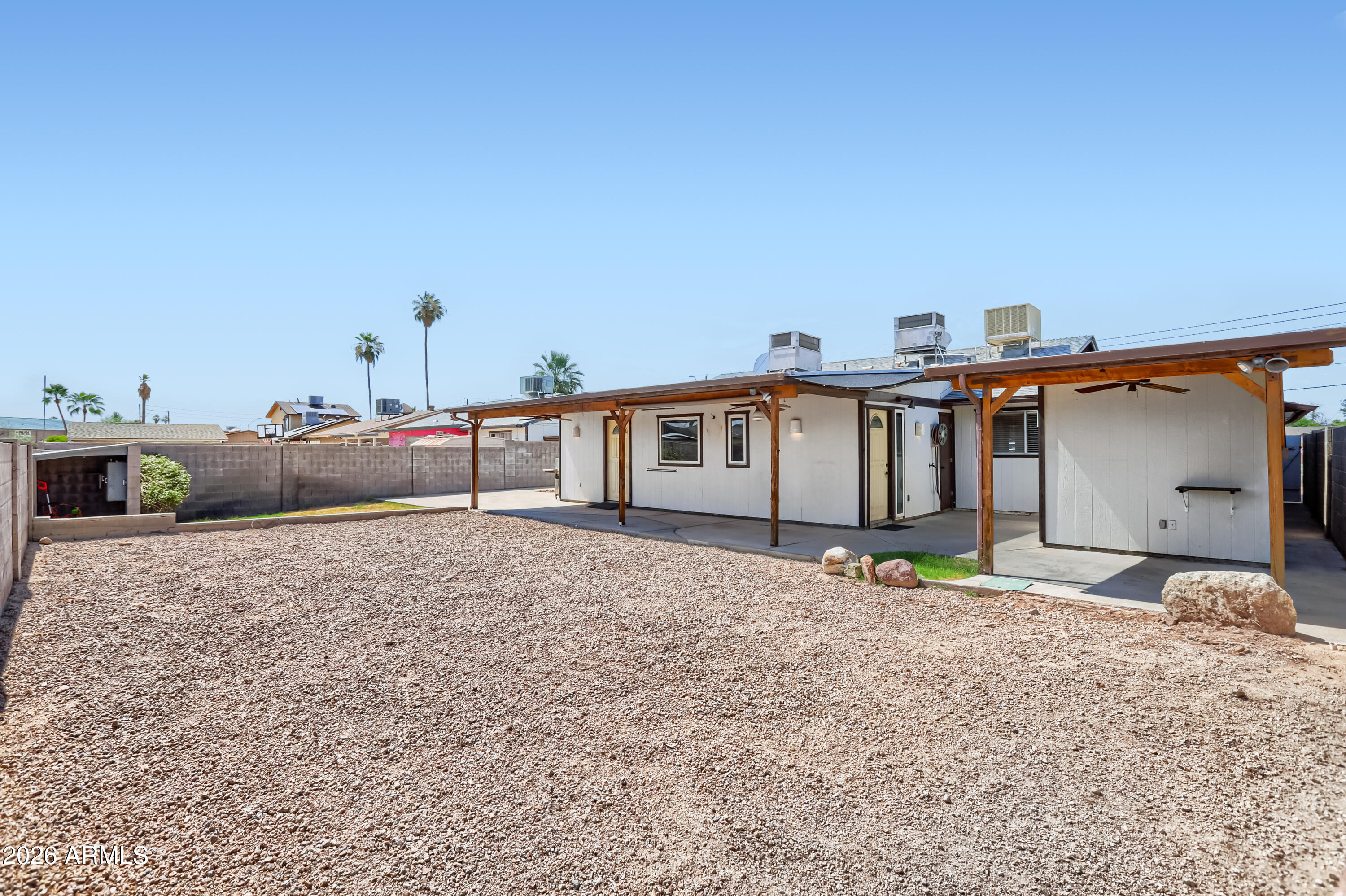 3823 West Greenway Road Phoenix, AZ 85053 - Photo 26 of 28 a house view with a backyard space