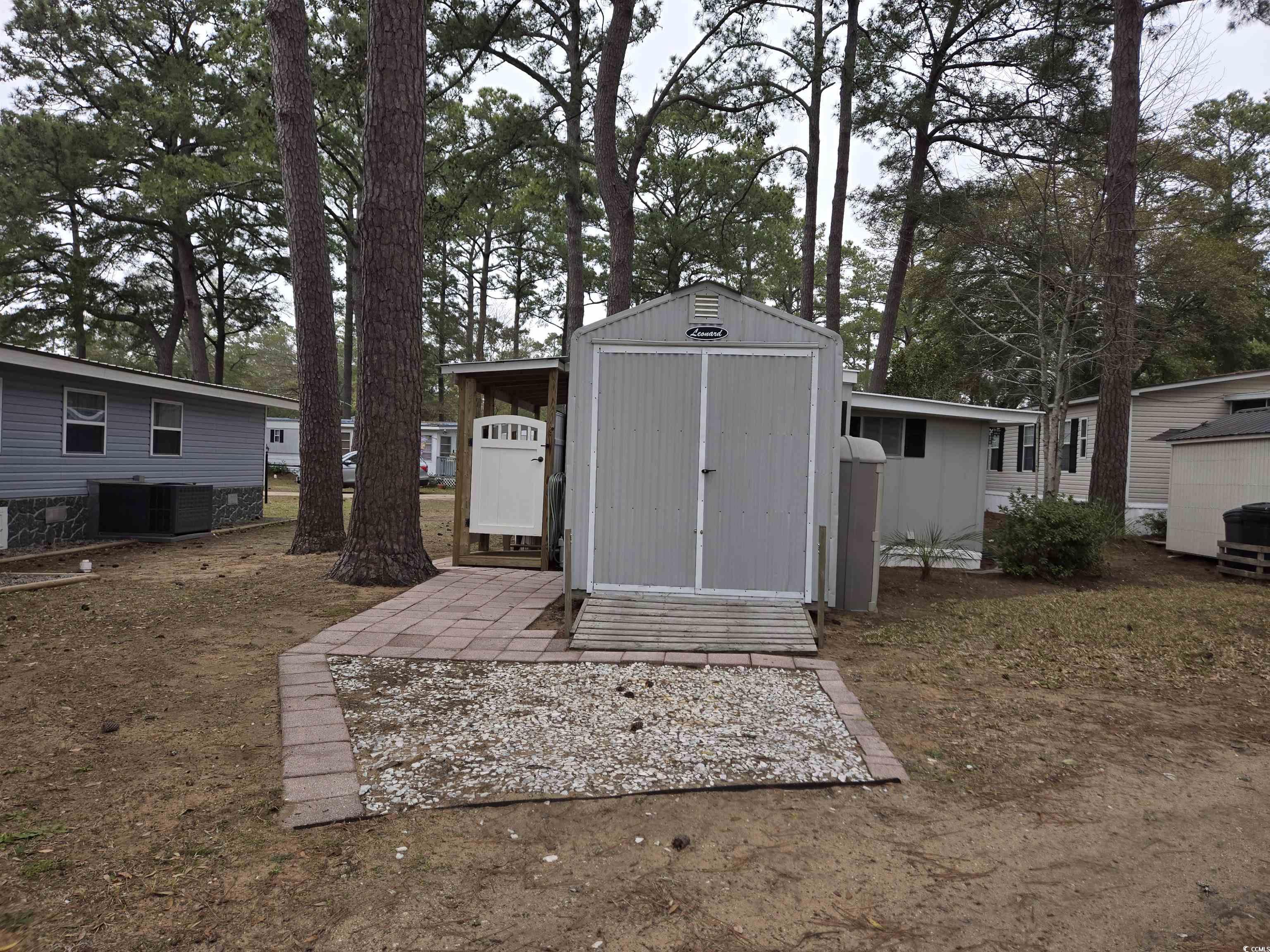 425 Delton Drive Murrells Inlet, SC 29576 - Photo 6 of 34 View of shed featuring central air condition unit