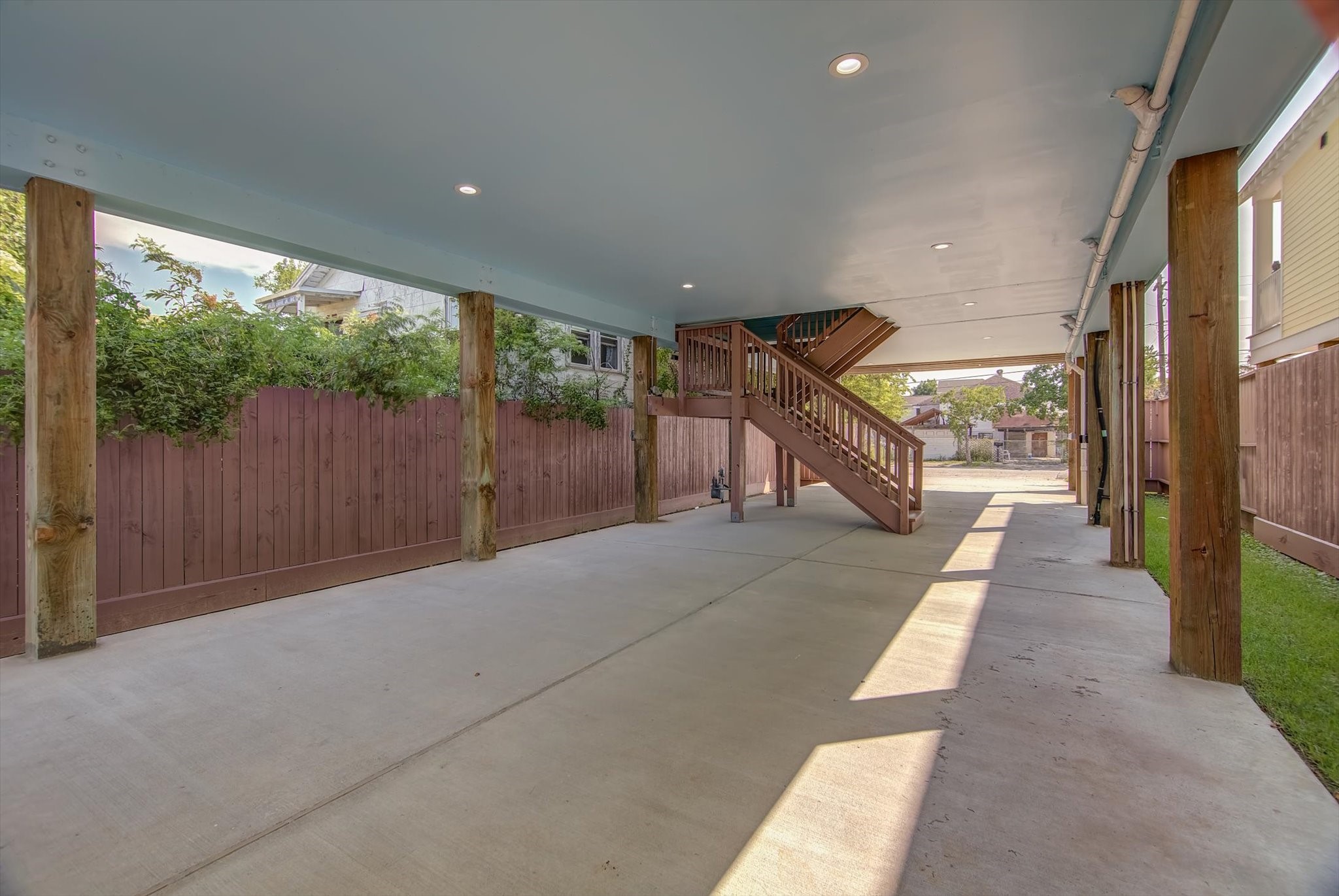 2301 67th Street Galveston, TX 77551 - Photo 36 of 46 a view of a porch